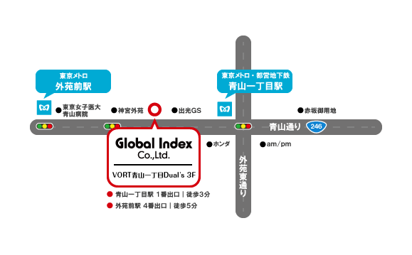 アクセスマップ